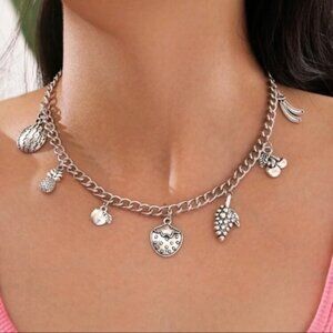 3/$30 🤍 Fruit Charm Necklace